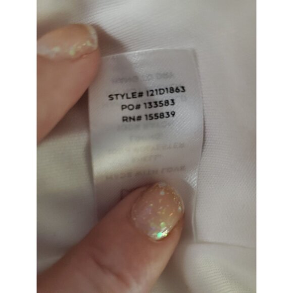 Lulus Babydoll Coquette Milkmaid Smocked Tiered Flowy Mini Dress Woman's Size M - Picture 16 of 16